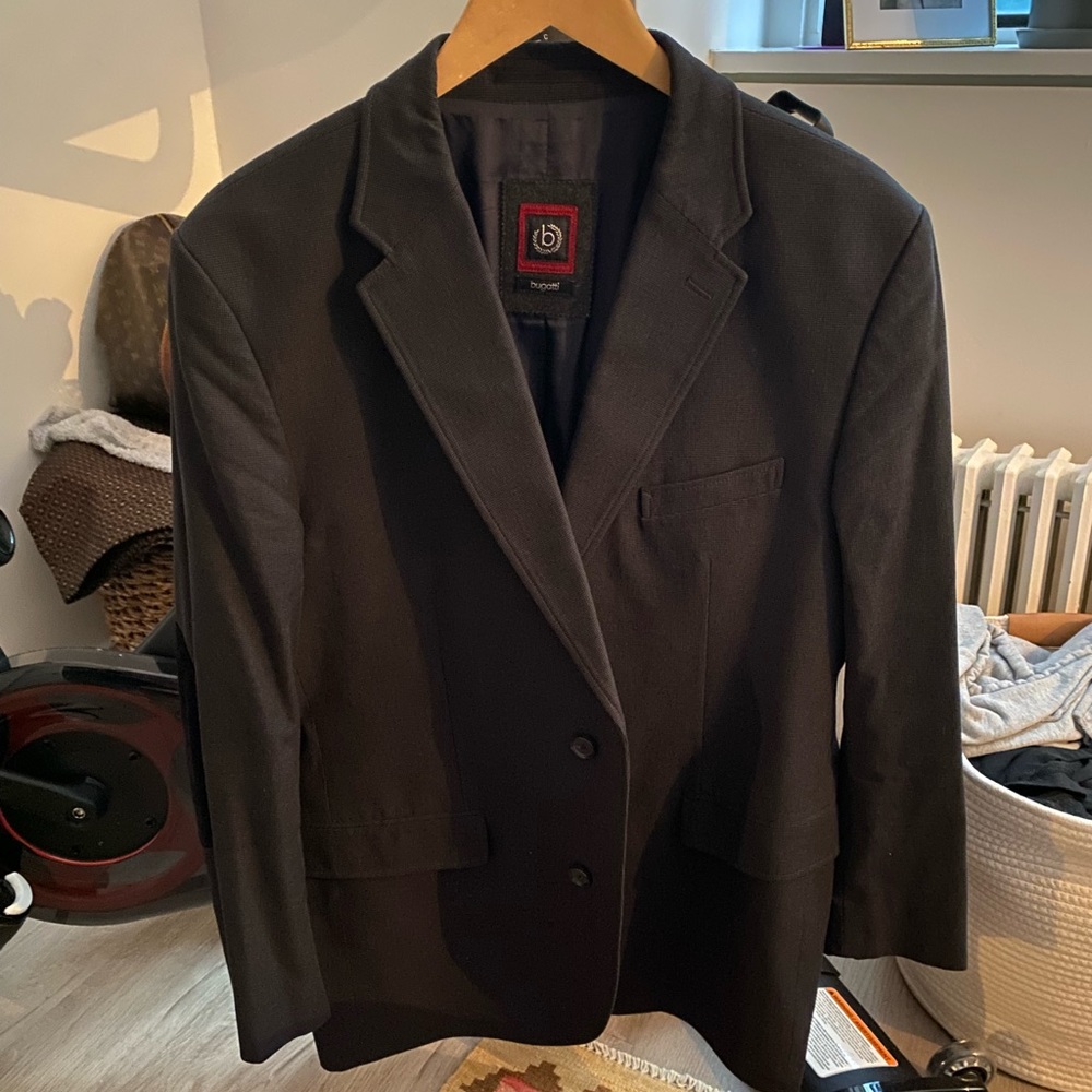 Dark Grey Bugatti Men's Blazer